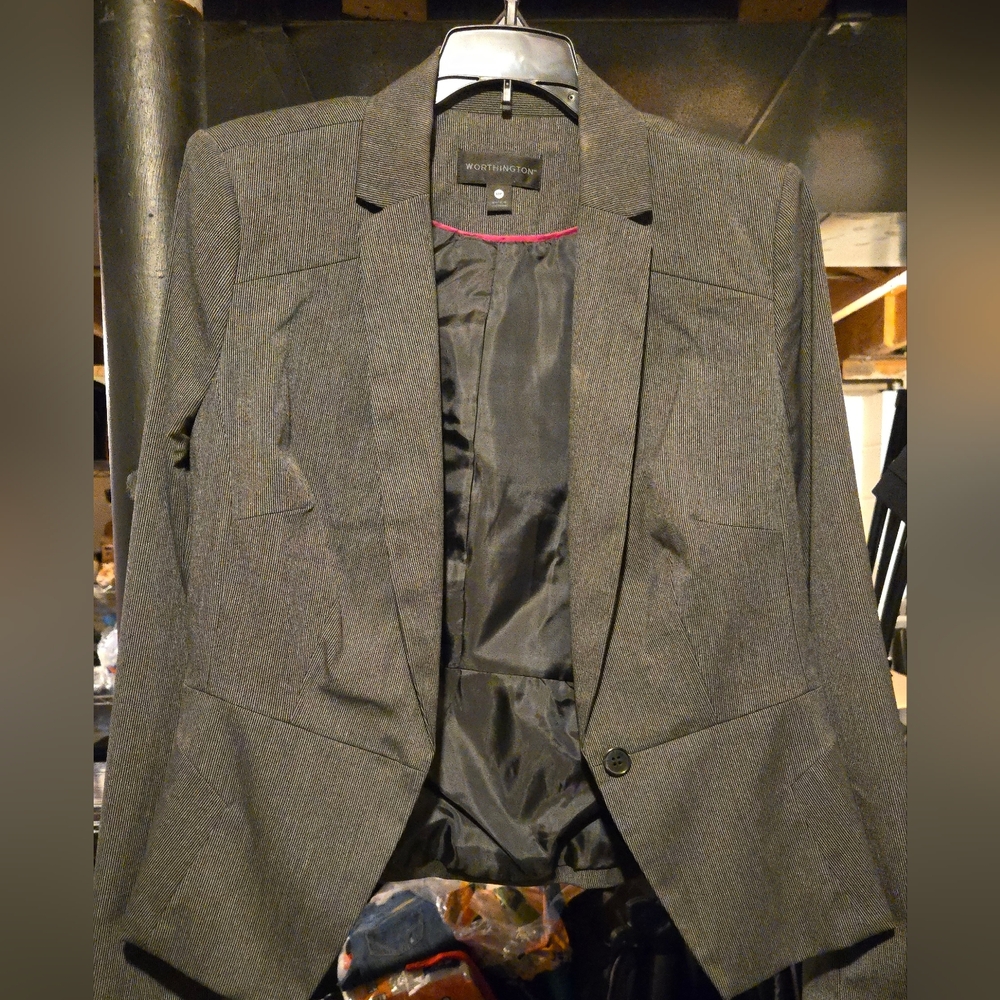 Worthington Gray Blazer 12P
